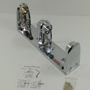 Double Roll Toilet Paper Holder, Chrome